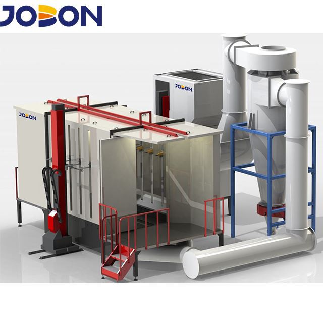 Cabina automàtica de PVC amb gran cicló d'acer inoxidable
