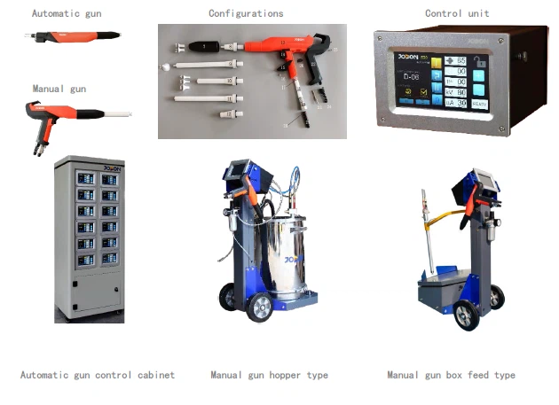 JOBON S20 Manual And Automatic Powder Coating Gun